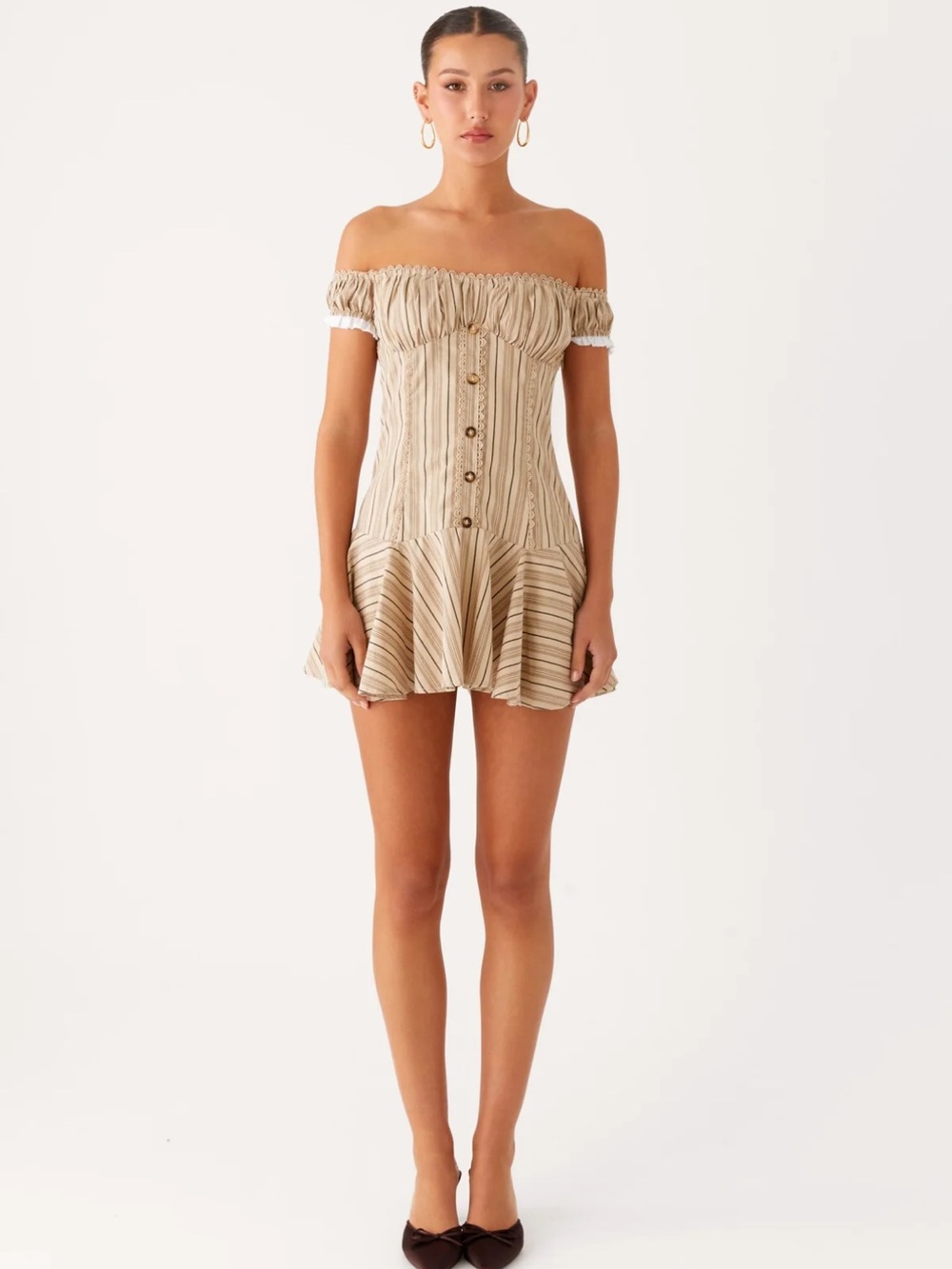 Peppermayo Off Shoulder Mini Dress - Picture 3 of 6